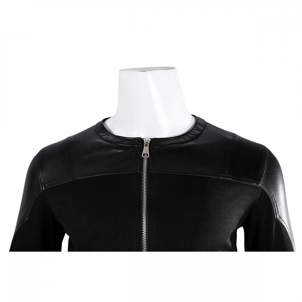 Deadpool & Wolverine Cosplay Costume Blade Black Leather Suit 19 Deadpool & Wolverine Cosplay Costume Blade Black Leather Suit - Image 17