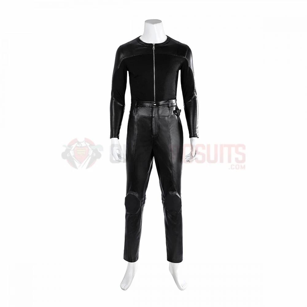 Deadpool & Wolverine Cosplay Costume Blade Black Leather Suit 10 Deadpool & Wolverine Cosplay Costume Blade Black Leather Suit - Image 8