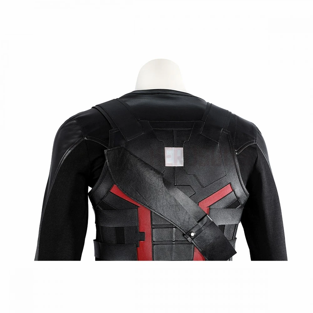 Deadpool & Wolverine Cosplay Costume Blade Black Leather Suit 21 Deadpool & Wolverine Cosplay Costume Blade Black Leather Suit - Image 19