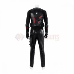 Deadpool & Wolverine Cosplay Costume Blade Black Leather Suit 28 Deadpool & Wolverine Cosplay Costume Blade Black Leather Suit -One Hero Suits Store 5505a23