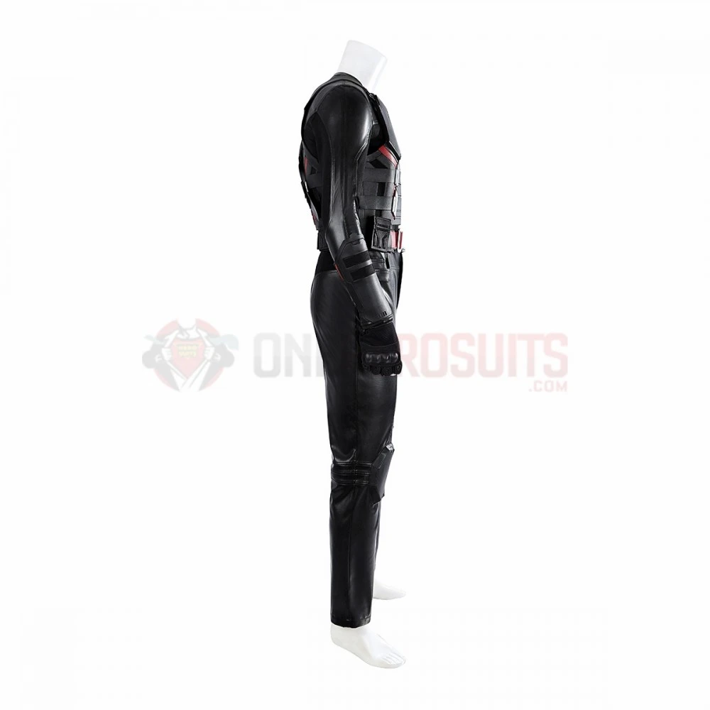 Deadpool & Wolverine Cosplay Costume Blade Black Leather Suit 8 Deadpool & Wolverine Cosplay Costume Blade Black Leather Suit - Image 6