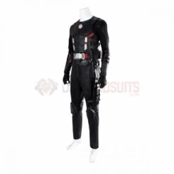 Deadpool & Wolverine Cosplay Costume Blade Black Leather Suit 26 Deadpool & Wolverine Cosplay Costume Blade Black Leather Suit -One Hero Suits Store 5505a25