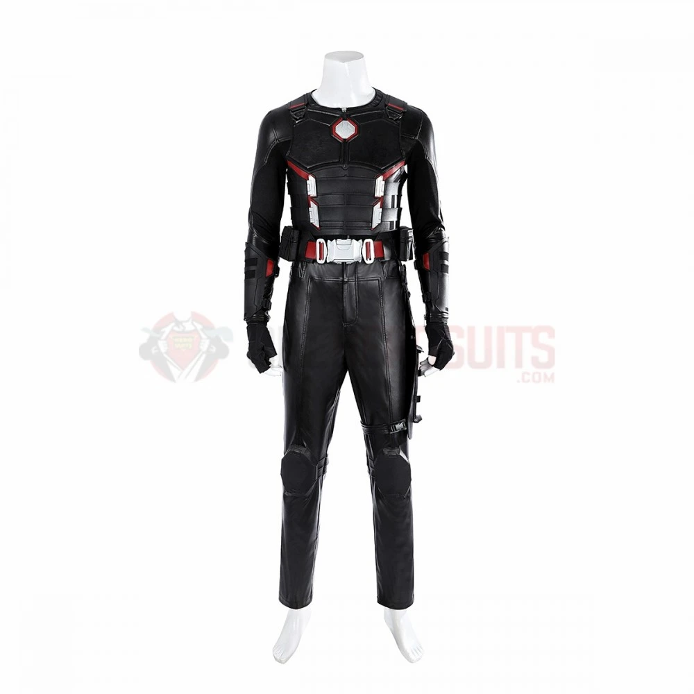 Deadpool & Wolverine Cosplay Costume Blade Black Leather Suit 6 Deadpool & Wolverine Cosplay Costume Blade Black Leather Suit - Image 4