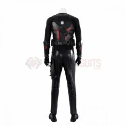 Deadpool & Wolverine Cosplay Costume Blade Black Leather Suit 24 Deadpool & Wolverine Cosplay Costume Blade Black Leather Suit -One Hero Suits Store 5505a27