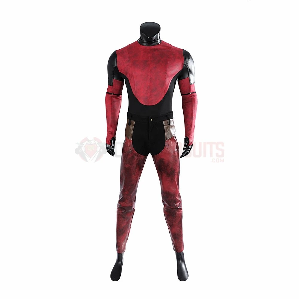 Deadpool 3 Cowboypool Cosplay Costume Leather Cosplay Suit 8 Deadpool 3 Cowboypool Cosplay Costume Leather Cosplay Suit - Image 6