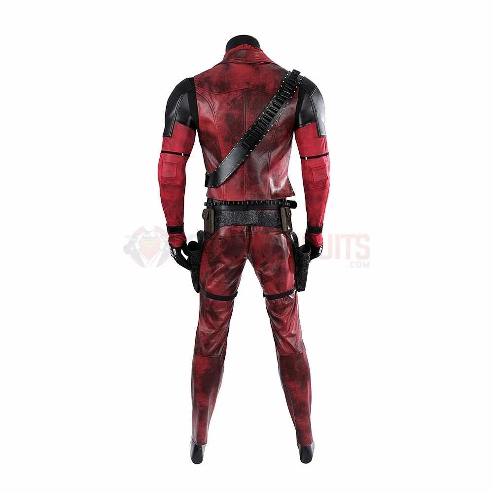 Deadpool 3 Cowboypool Cosplay Costume Leather Cosplay Suit 6 Deadpool 3 Cowboypool Cosplay Costume Leather Cosplay Suit - Image 4