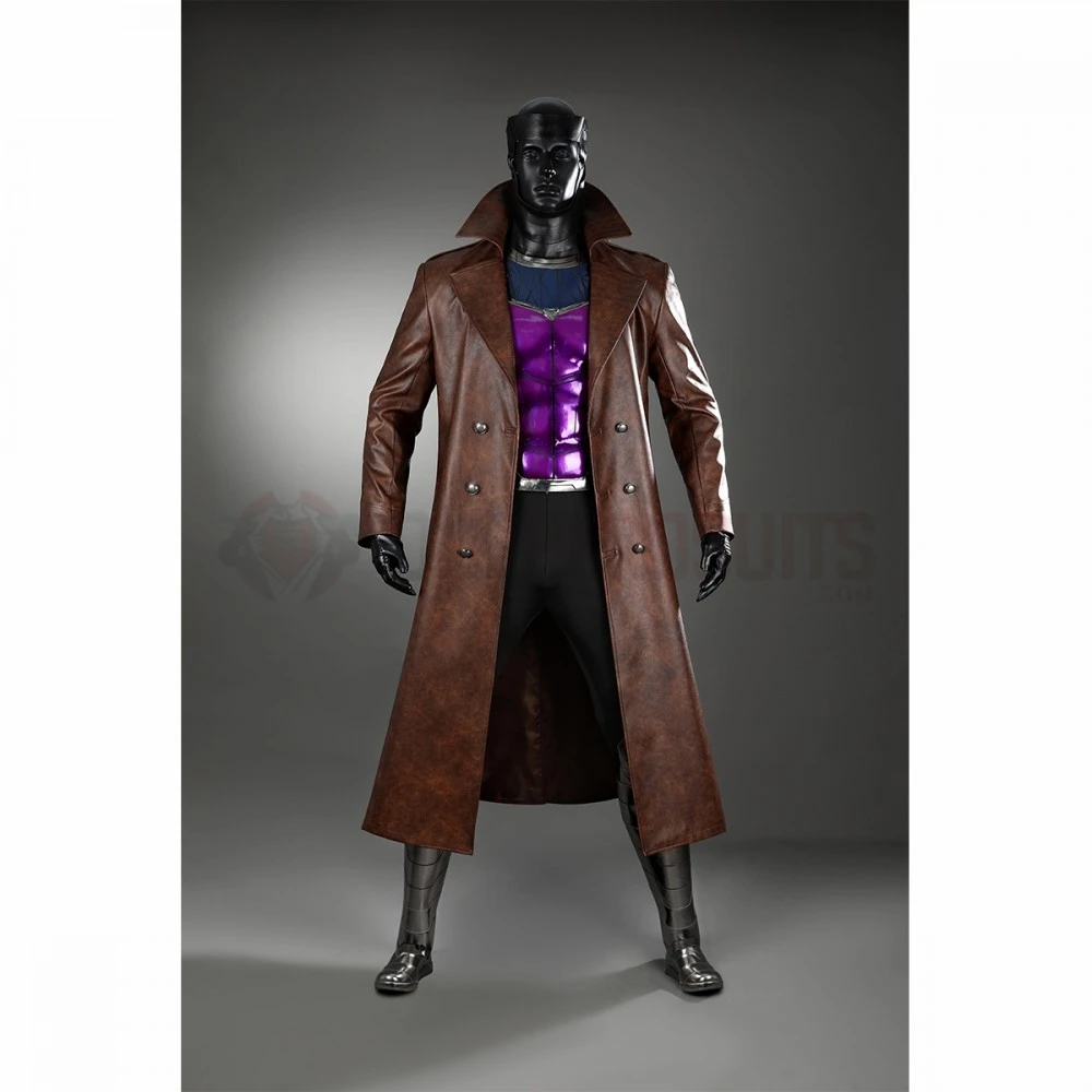 Deadpool & Wolverine Cosplay Costume Gambit Suit 4 Deadpool & Wolverine Cosplay Costume Gambit Suit - Image 2