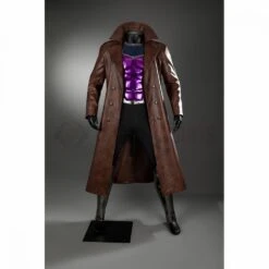 Deadpool & Wolverine Cosplay Costume Gambit Suit 25 Deadpool & Wolverine Cosplay Costume Gambit Suit -One Hero Suits Store 5514a 25