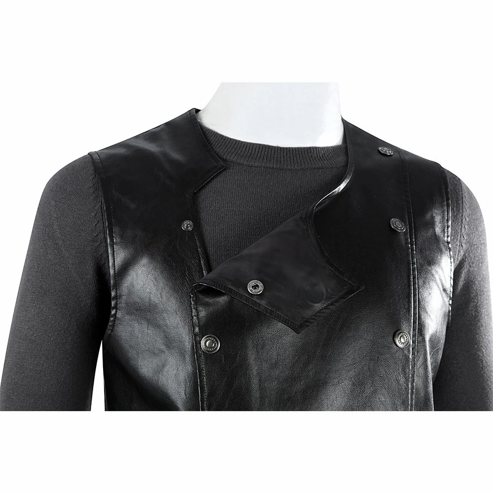 Spiderman Noir Cosplay Costume Spider-Noir Brown Suit 14 Spiderman Noir Cosplay Costume Spider-Noir Brown Suit - Image 12