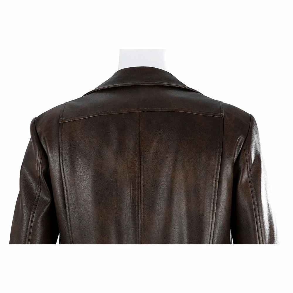 Spiderman Noir Cosplay Costume Spider-Noir Brown Suit 11 Spiderman Noir Cosplay Costume Spider-Noir Brown Suit - Image 9