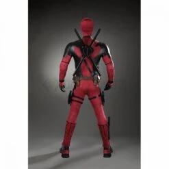 Deadpool 3 Wade Wilson Cosplay Costumes Leather Top Level Suits -One Hero Suits Store 563526