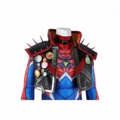 Marvel Rivals Spider-Man Cosplay Costume Spider-Punk 2099 Suit -One Hero Suits Store 564420