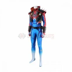 Marvel Rivals Spider-Man Cosplay Costume Spider-Punk 2099 Suit -One Hero Suits Store 564425
