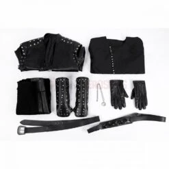The Witcher Season 5 Cosplay Costume Geralt Black Suit
