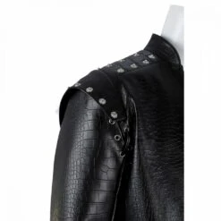 The Witcher Season 5 Cosplay Costume Geralt Black Suit 35 The Witcher Season 5 Cosplay Costume Geralt Black Suit -One Hero Suits Store 567307