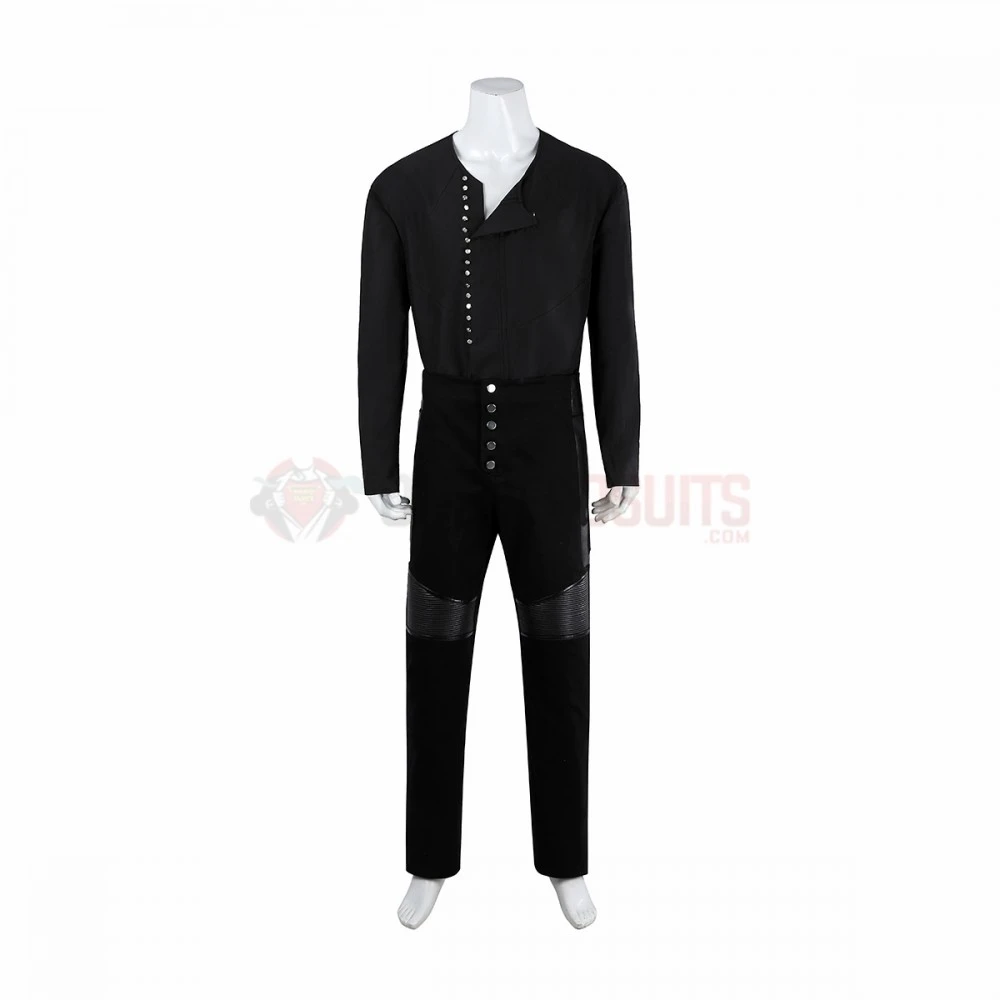 The Witcher Season 5 Cosplay Costume Geralt Black Suit 10 The Witcher Season 5 Cosplay Costume Geralt Black Suit - Image 8