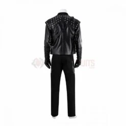 The Witcher Season 5 Cosplay Costume Geralt Black Suit 28 The Witcher Season 5 Cosplay Costume Geralt Black Suit -One Hero Suits Store 567318