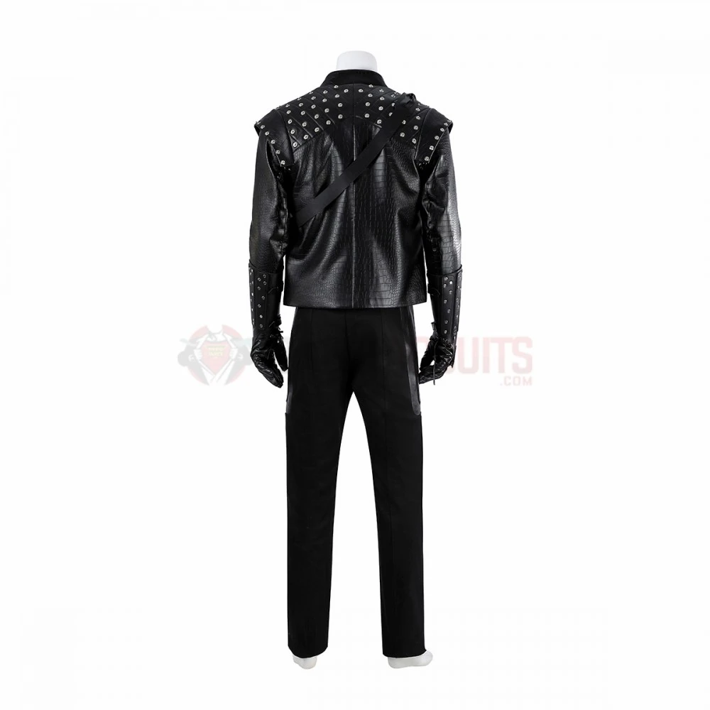 The Witcher Season 5 Cosplay Costume Geralt Black Suit 9 The Witcher Season 5 Cosplay Costume Geralt Black Suit - Image 7