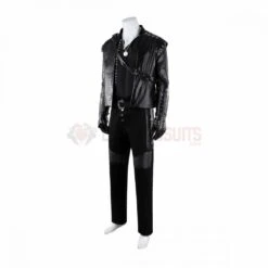 The Witcher Season 5 Cosplay Costume Geralt Black Suit 26 The Witcher Season 5 Cosplay Costume Geralt Black Suit -One Hero Suits Store 567320