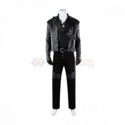 The Witcher Season 5 Cosplay Costume Geralt Black Suit 25 The Witcher Season 5 Cosplay Costume Geralt Black Suit -One Hero Suits Store 567322