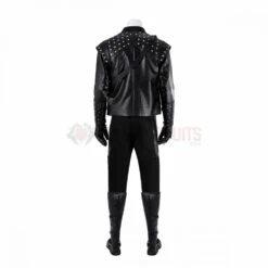 The Witcher Season 5 Cosplay Costume Geralt Black Suit 24 The Witcher Season 5 Cosplay Costume Geralt Black Suit -One Hero Suits Store 567329
