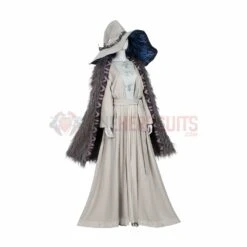 Elden Ring Ranni Cosplay Costumes With Hat Halloween Dress Up Suit 23 Elden Ring Ranni Cosplay Costumes With Hat Halloween Dress Up Suit -One Hero Suits Store dy22040a 19