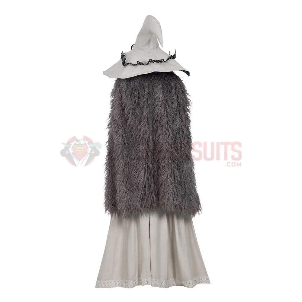 Elden Ring Ranni Cosplay Costumes With Hat Halloween Dress Up Suit 4 Elden Ring Ranni Cosplay Costumes With Hat Halloween Dress Up Suit - Image 2
