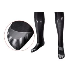 Black Panther Cosplay Suit Spandex Black Panther Costume Detail Printed -One Hero Suits Store j19001baa 10