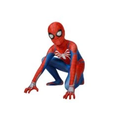 Kids Spider-man PS4 Advanced Suit Spiderman Children Cosplay Jumpsuit -One Hero Suits Store j19006eb kida 15