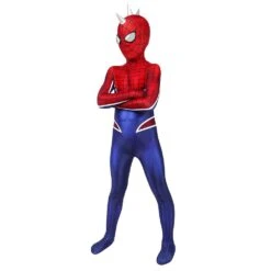 Gifts For Kids Punk Spider-Man Cosplay Costumes -One Hero Suits Store j19011aa kida 5