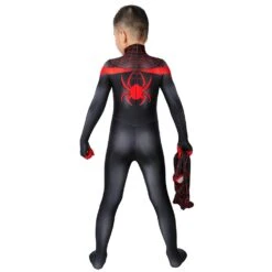 Kids Spider-man Miles Morales PS5 Cosplay Suit Children Halloween Cosplay Jumpsuit -One Hero Suits Store j19013cb kida 3