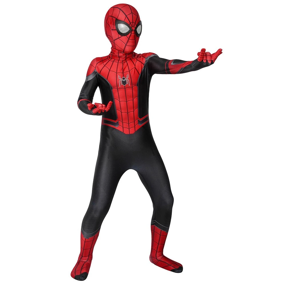 Christmas Gifts For Kids Spider-man Costume Far From Home HD Printed Suit 4 Christmas Gifts For Kids Spider-man Costume Far From Home HD Printed Suit - Image 2