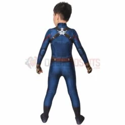 Christmas Gifts For Kids Captain America Endgame Cosplay Costume Children Spandex Cosplay Suit -One Hero Suits Store j19021aa kida 3