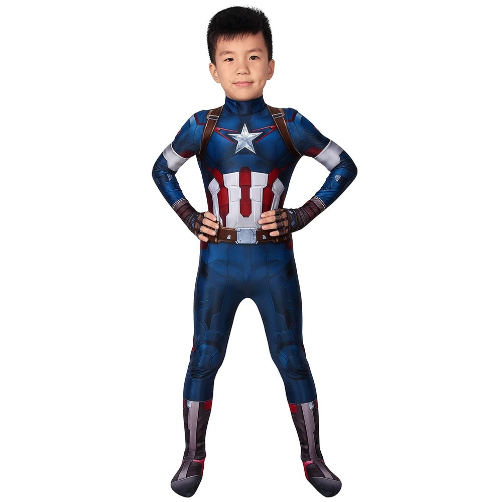 Gifts For Kids Captain America Cosplay Costumes Avengers2 Age Of Ultron Cosplay Suit 3 Gifts For Kids Captain America Cosplay Costumes Avengers2 Age Of Ultron Cosplay Suit