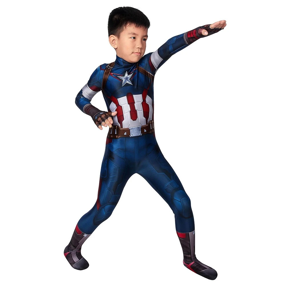 Gifts For Kids Captain America Cosplay Costumes Avengers2 Age Of Ultron Cosplay Suit 4 Gifts For Kids Captain America Cosplay Costumes Avengers2 Age Of Ultron Cosplay Suit - Image 2