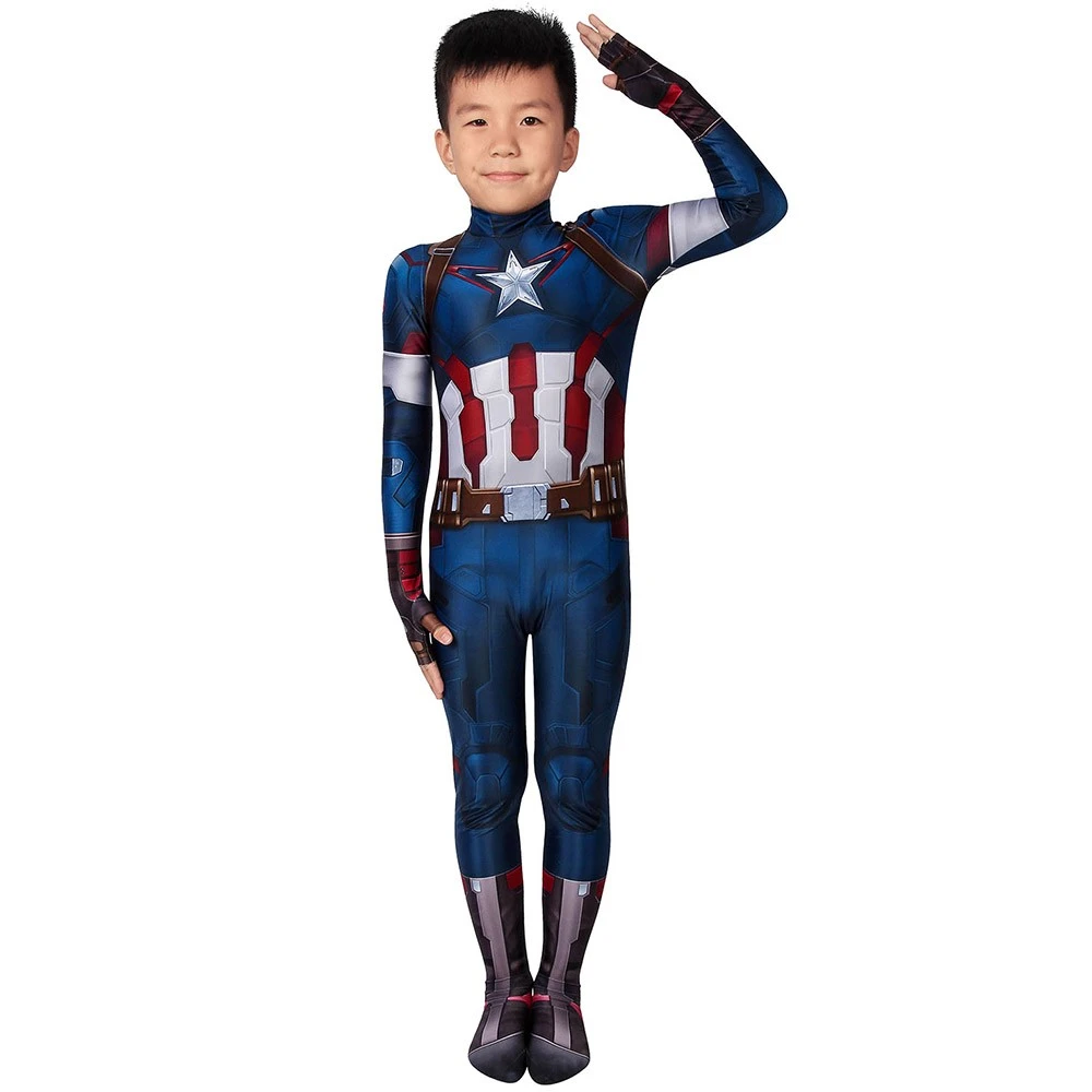 Gifts For Kids Captain America Cosplay Costumes Avengers2 Age Of Ultron Cosplay Suit 6 Gifts For Kids Captain America Cosplay Costumes Avengers2 Age Of Ultron Cosplay Suit - Image 4