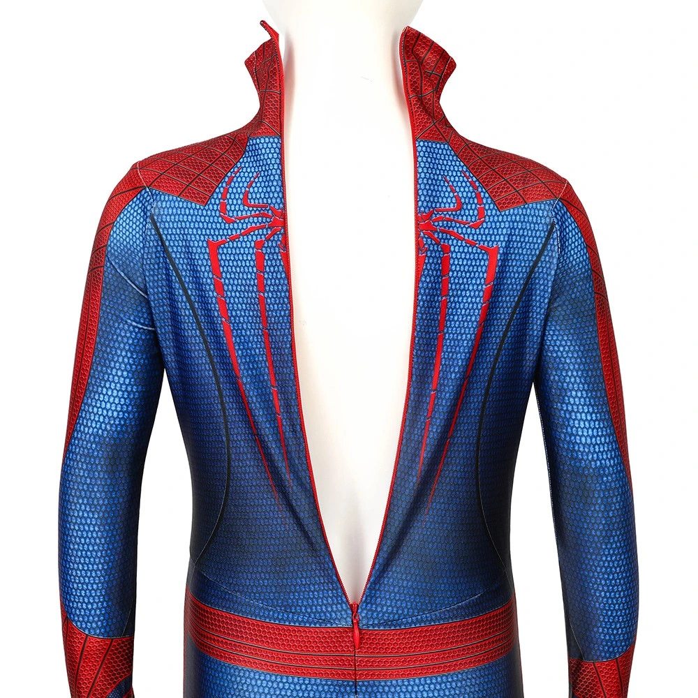 Kids Spider-man Suit Halloween Children Cosplay The Amazing Spider-Man Edition 12 Kids Spider-man Suit Halloween Children Cosplay The Amazing Spider-Man Edition - Image 10