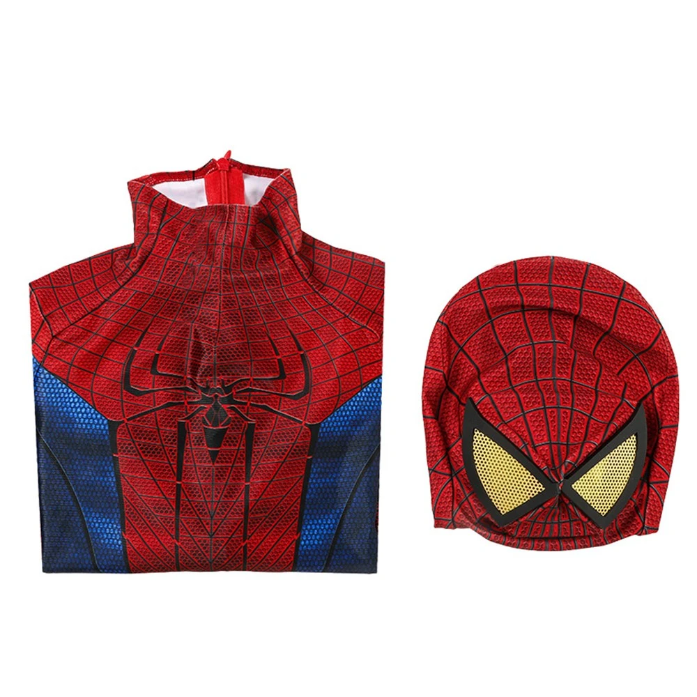 Kids Spider-man Suit Halloween Children Cosplay The Amazing Spider-Man Edition 13 Kids Spider-man Suit Halloween Children Cosplay The Amazing Spider-Man Edition - Image 11