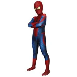 Kids Spider-man Suit Halloween Children Cosplay The Amazing Spider-Man Edition 16 Kids Spider-man Suit Halloween Children Cosplay The Amazing Spider-Man Edition -One Hero Suits Store j19033ab kida 2