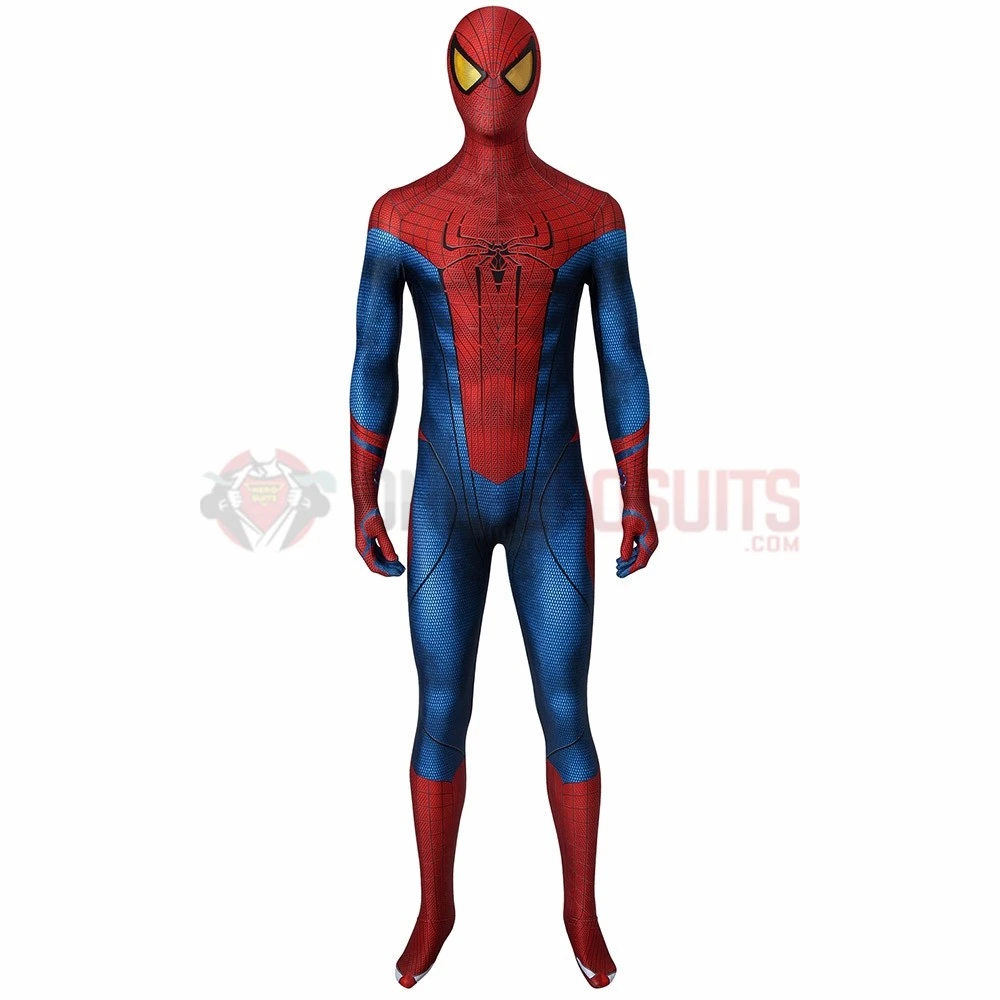 The Amazing Spider-Man Cosplay Costume Peter Parker HD Printed Zentai 3 The Amazing Spider-Man Cosplay Costume Peter Parker HD Printed Zentai