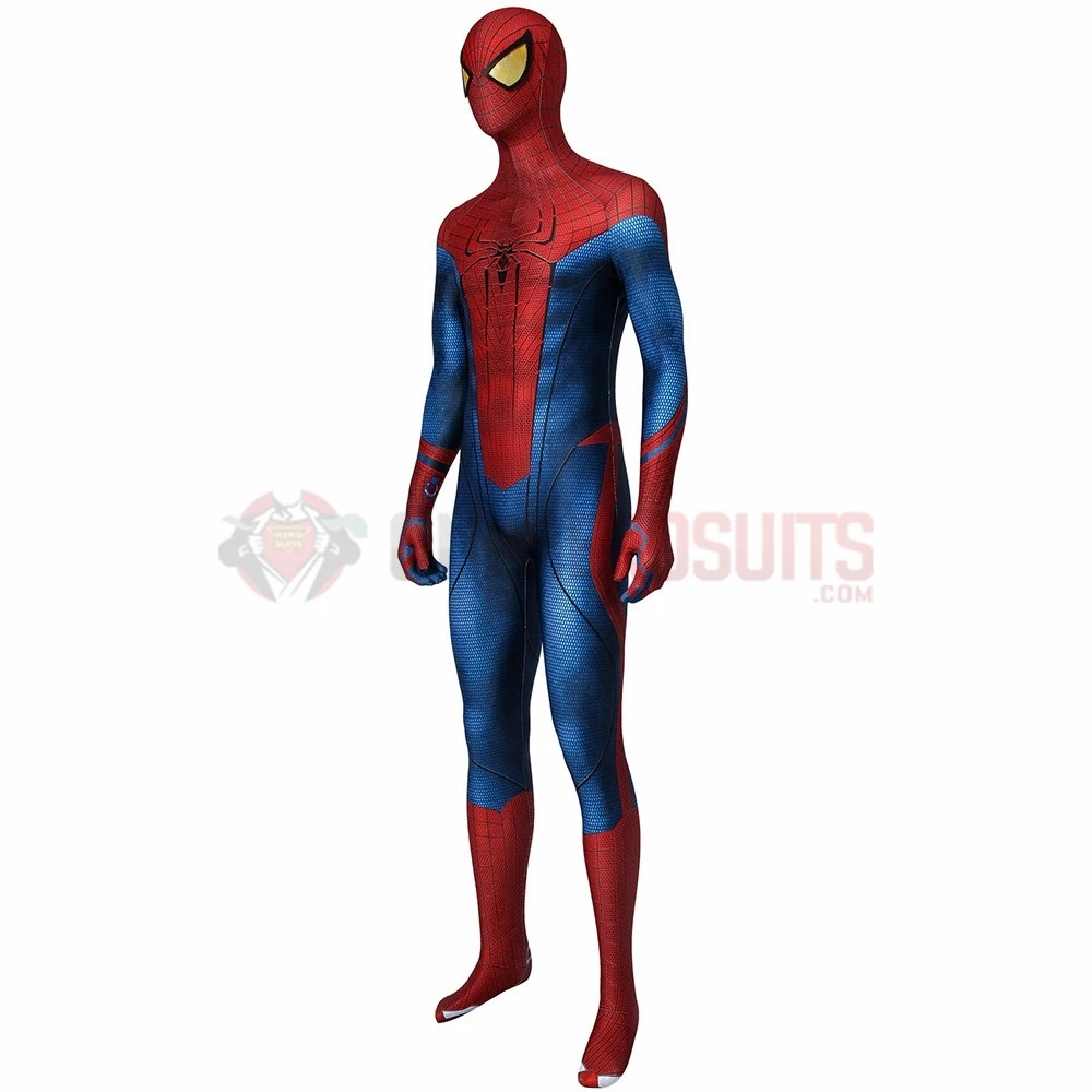 The Amazing Spider-Man Cosplay Costume Peter Parker HD Printed Zentai 4 The Amazing Spider-Man Cosplay Costume Peter Parker HD Printed Zentai - Image 2