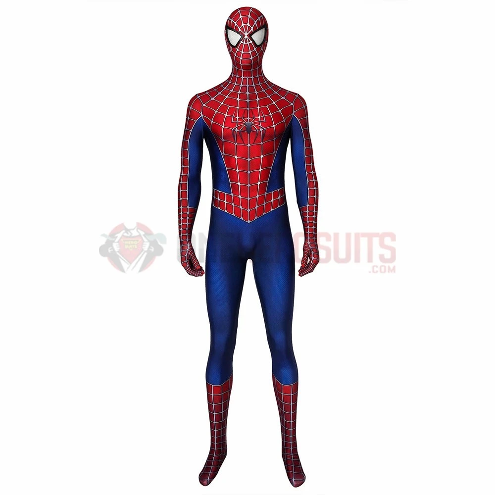 Tobey Maguire Spider-man Suit High Quality 3D Printed Cosplay Costumes 3 Tobey Maguire Spider-man Suit High Quality 3D Printed Cosplay Costumes