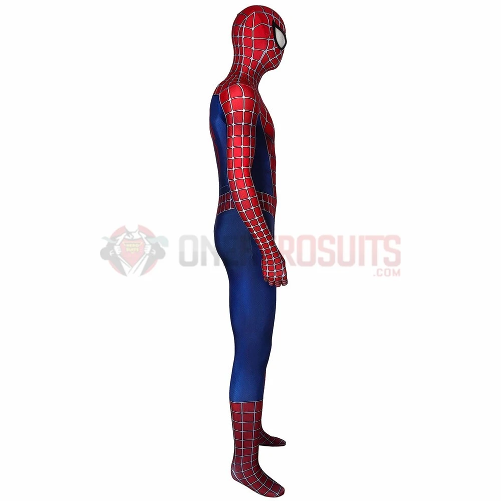 Tobey Maguire Spider-man Suit High Quality 3D Printed Cosplay Costumes 5 Tobey Maguire Spider-man Suit High Quality 3D Printed Cosplay Costumes - Image 3