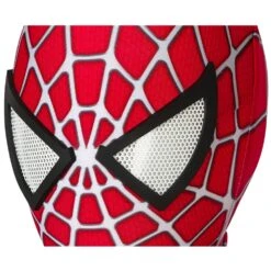 Kids Spider-man Cosplay Suit Spandex Tobey Maguire Suit Printed Edition -One Hero Suits Store j19036ab kida 6