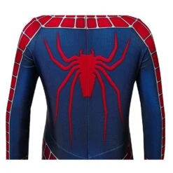 Kids Spider-man Cosplay Suit Spandex Tobey Maguire Suit Printed Edition -One Hero Suits Store j19036ab kida 8