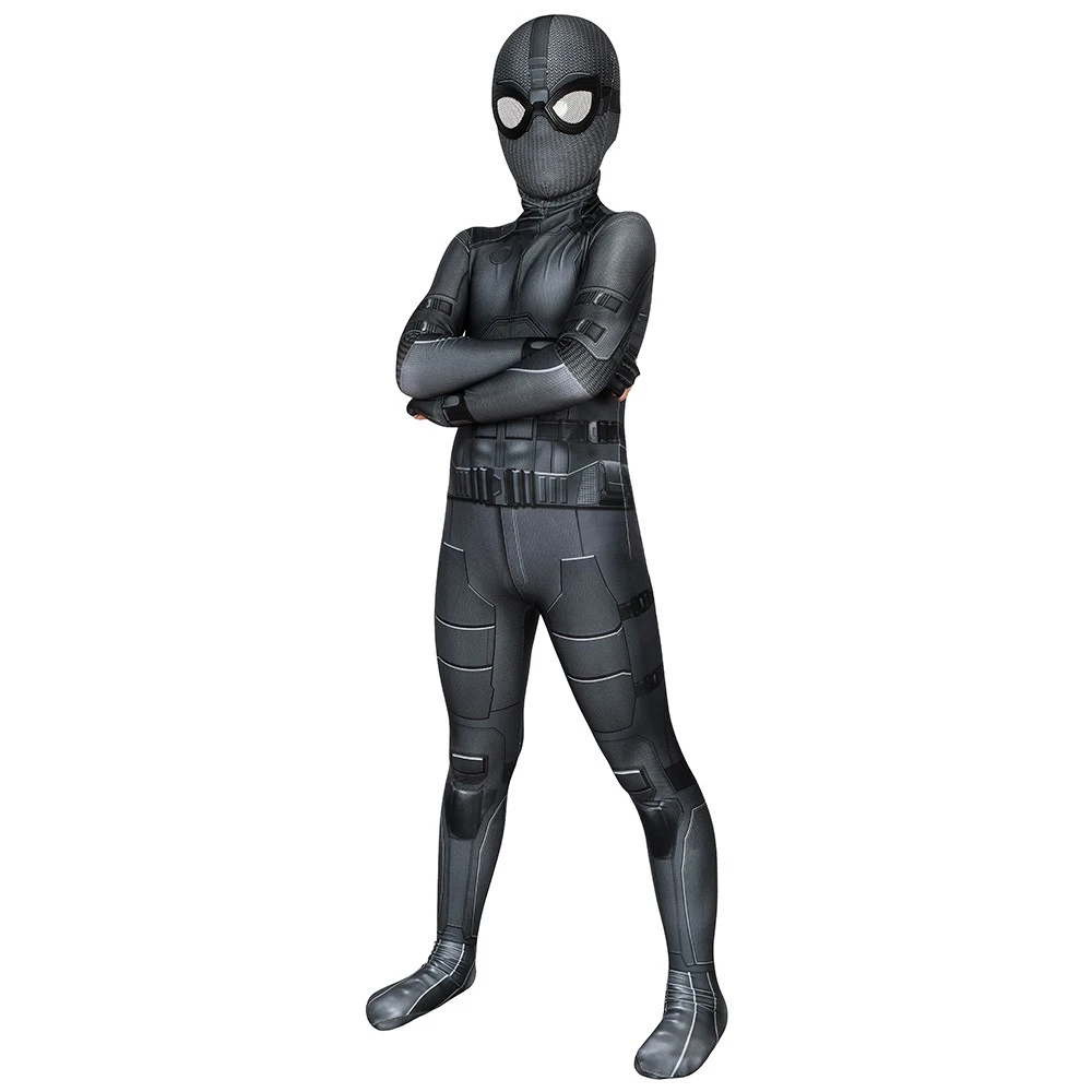 Spider-man Stealth Suit For Kids Night Monkey Children Halloween Printed Costume 4 Spider-man Stealth Suit For Kids Night Monkey Children Halloween Printed Costume - Image 2