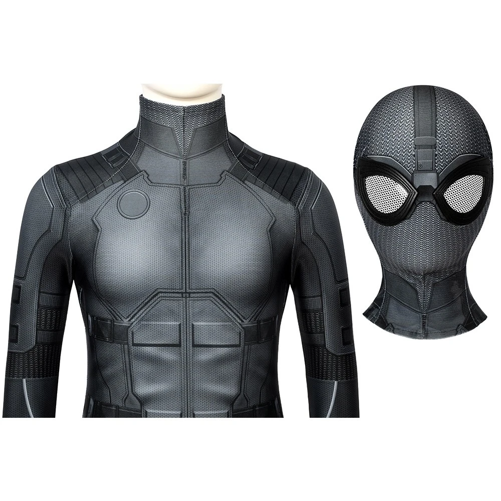 Spider-man Stealth Suit For Kids Night Monkey Children Halloween Printed Costume 8 Spider-man Stealth Suit For Kids Night Monkey Children Halloween Printed Costume - Image 6