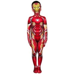 Kids Iron-man Spandex Cosplay Suit Ideas For Children Halloween Cosplay