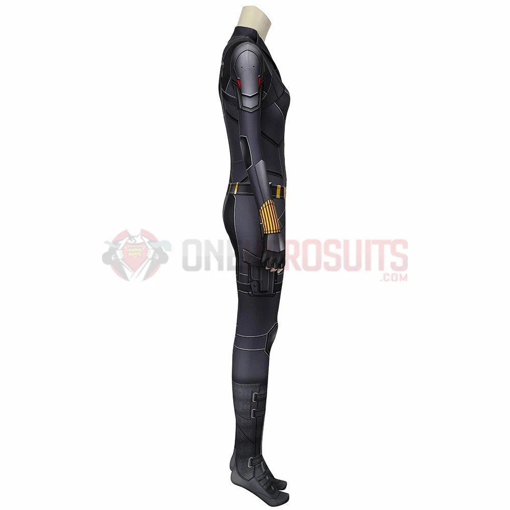 Natasha Romanoff Spandex Black Cosplay Costumes Black Widow 3D Printed Cosplay Suit 5 Natasha Romanoff Spandex Black Cosplay Costumes Black Widow 3D Printed Cosplay Suit - Image 3