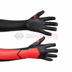 Gifts For Kids Nightwing Cosplay Suit Children Teen Titans Cosplay Red Bodysuit -One Hero Suits Store j19061ea kida 6